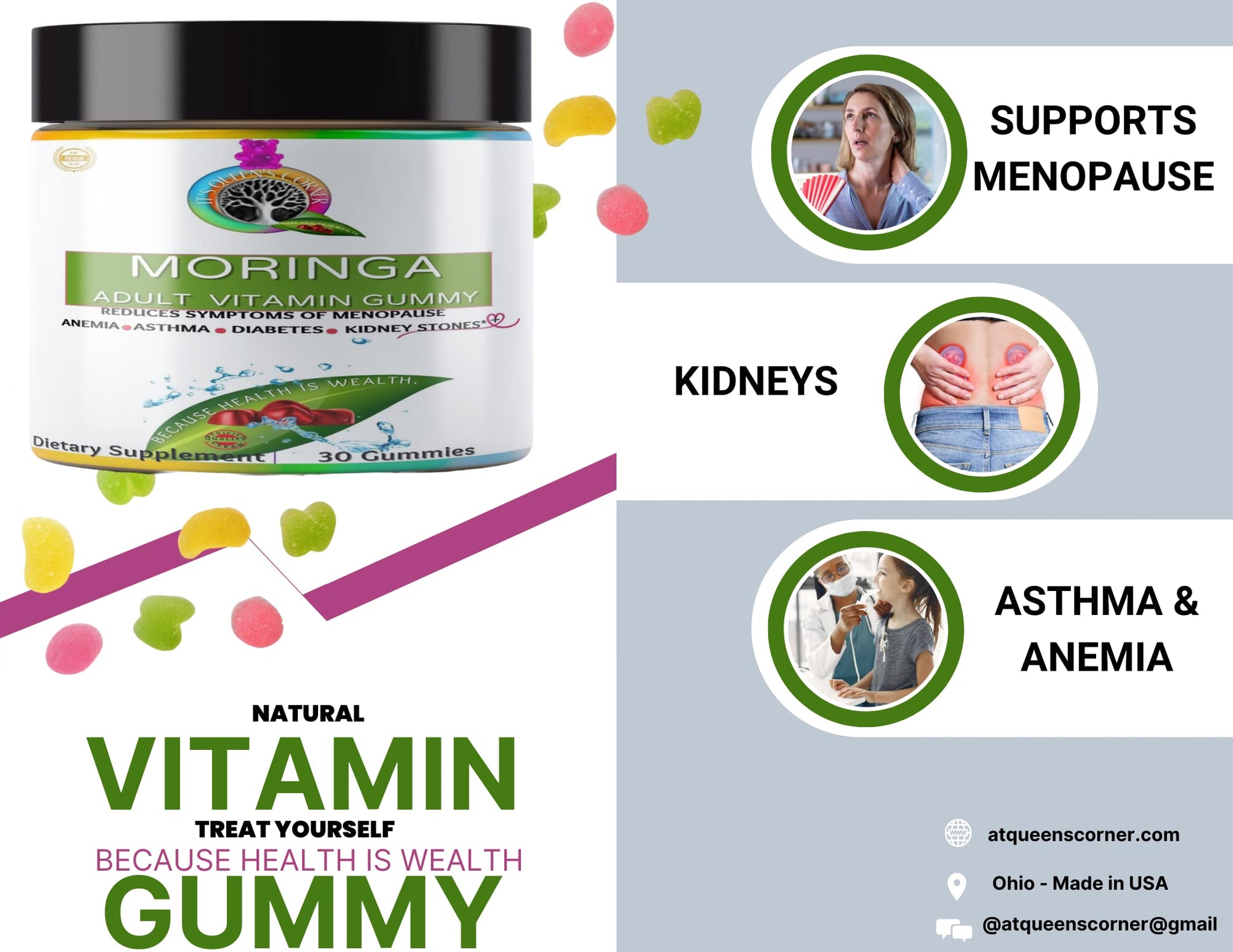 Moringa- Adult Supplement Gummy Generic uk supplements