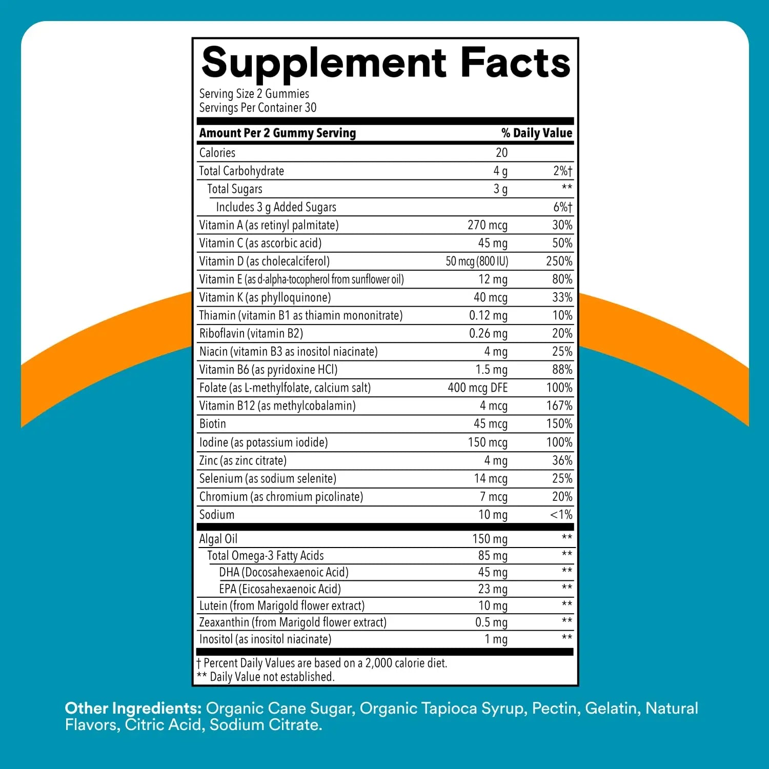 SmartyPants Teen Guy Multivitamin Gummies - Improved Formula: Omega 3 (DHA/EPA), Vitamin D3, C, Vitamin B12, B6, A, K & Zinc SmartyPants uk supplements