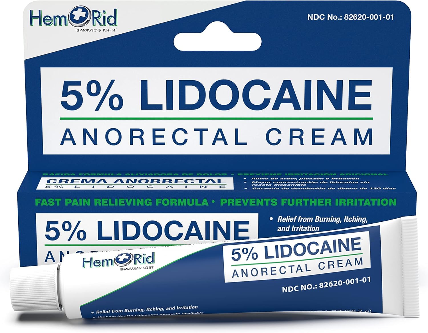 HemRid Max and Maximum Strength Lidocaine Cream - Hemorrhoid Relief Bundle for Fast Internal & External Support - Hemorrhoid Pills & Hemorrhoidal Lidocaine Cream for Rapid Comfort & Soothing Care HemRid uk supplements