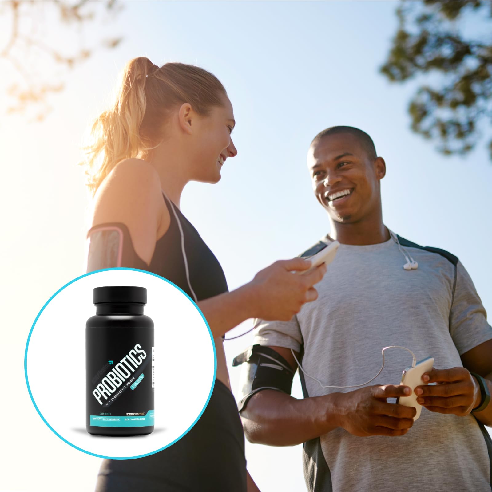 Sculpt Nation by V Shred Premium Probiotics - Digestive & Gut Health Support - Helps with Occasional Constipation, Gas and Bloating - 30-Day Supply Sculpt Nation uk supplements