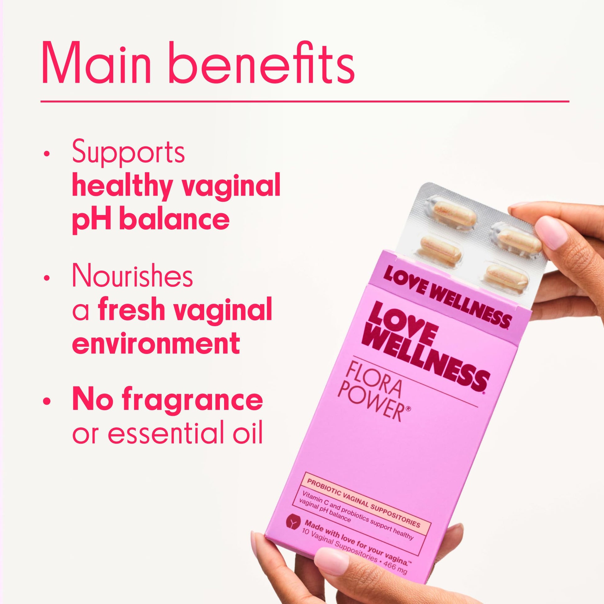 Love Wellness The Killer & Flora Power | Vaginal Suppository Duo with Boric Acid, Probiotics & Vitamin C | Supports pH Balance, Odor Control & Feminine Health | Fragrance-Free, Non-GMO & Paraben Free Love Wellness uk supplements