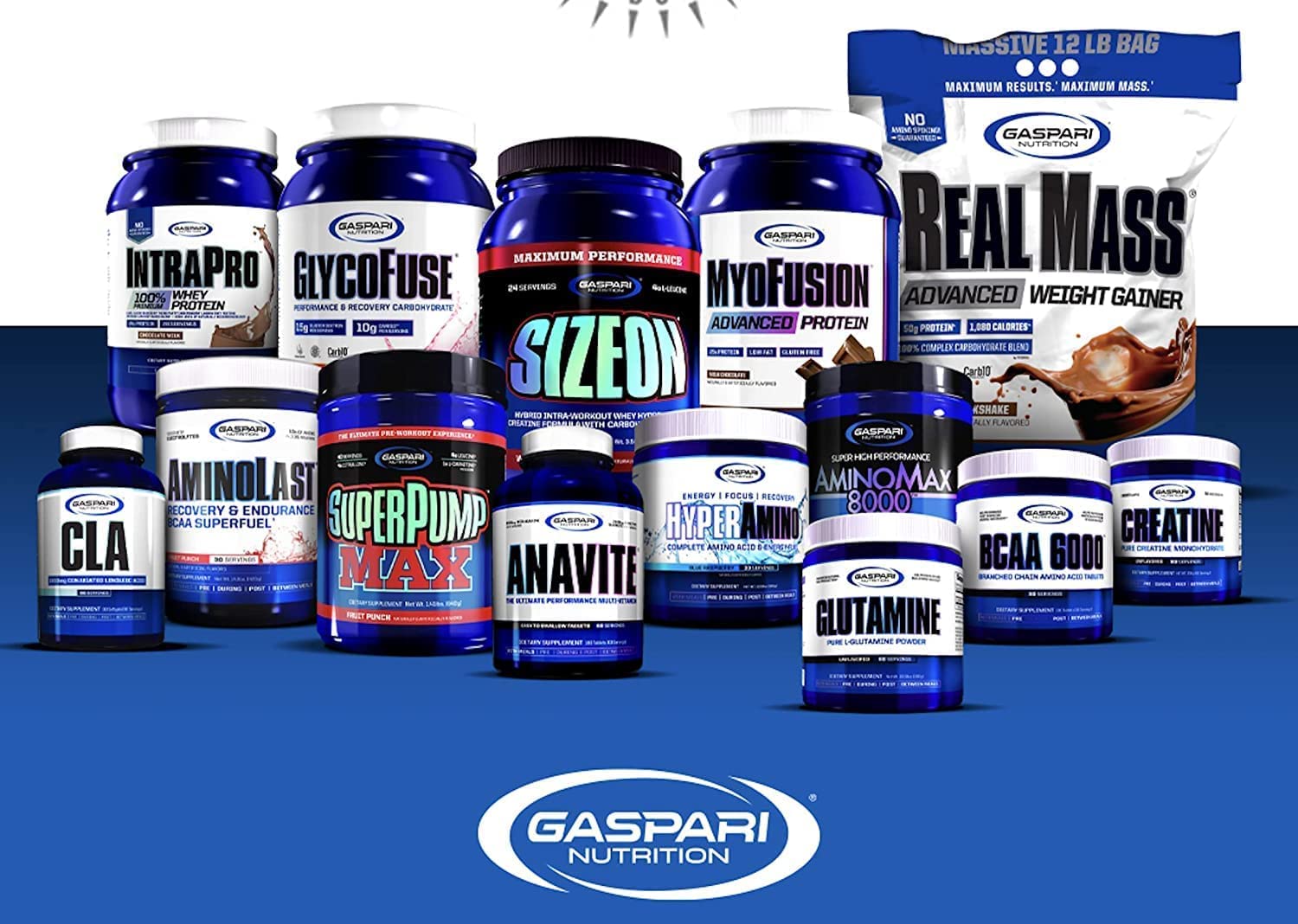 Gaspari Nutrition SuperPump Max Blue Raspberry Ice - 1.41 lbs Gaspari Nutrition uk supplements
