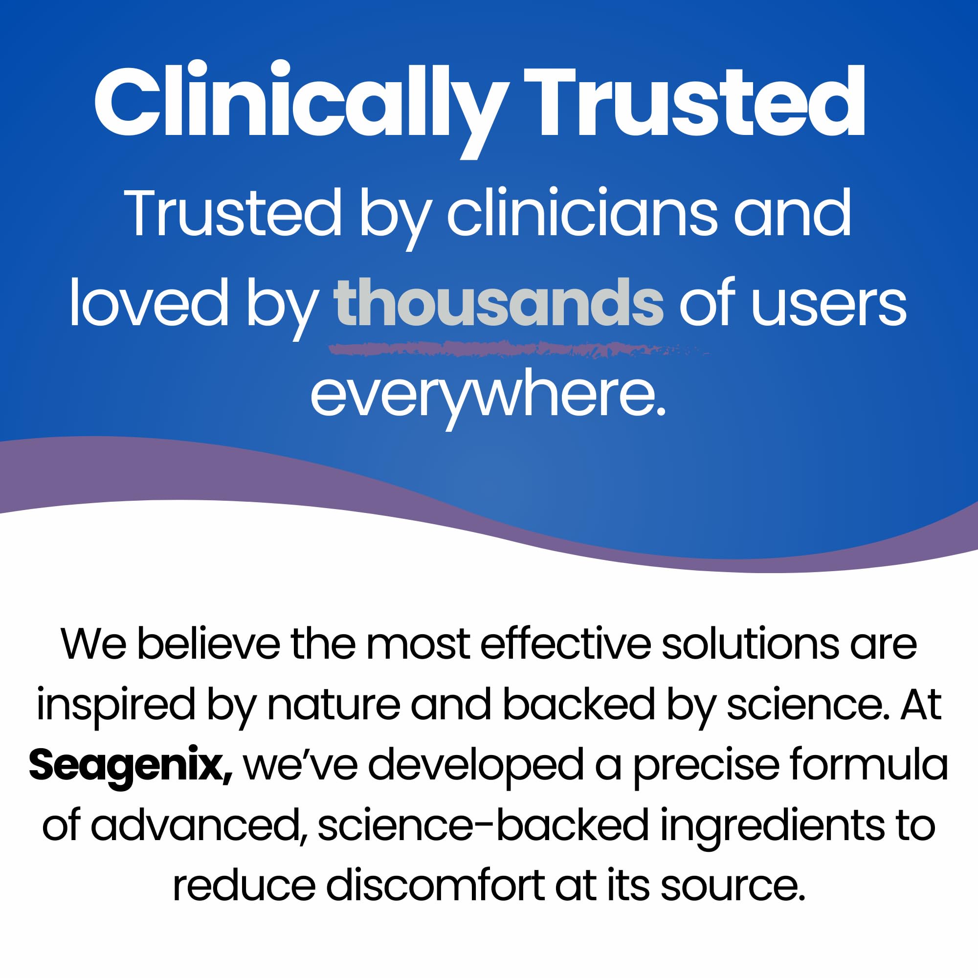 Seagenix Extra Strength Muscle + Joint Foam - Magnesium | Boswellia | Arnica | Formula - Joint and Muscle Relief – Ease Inflamed Joints and Muscles - All Natural – Joints + Muscle Relief Seagenix uk supplements