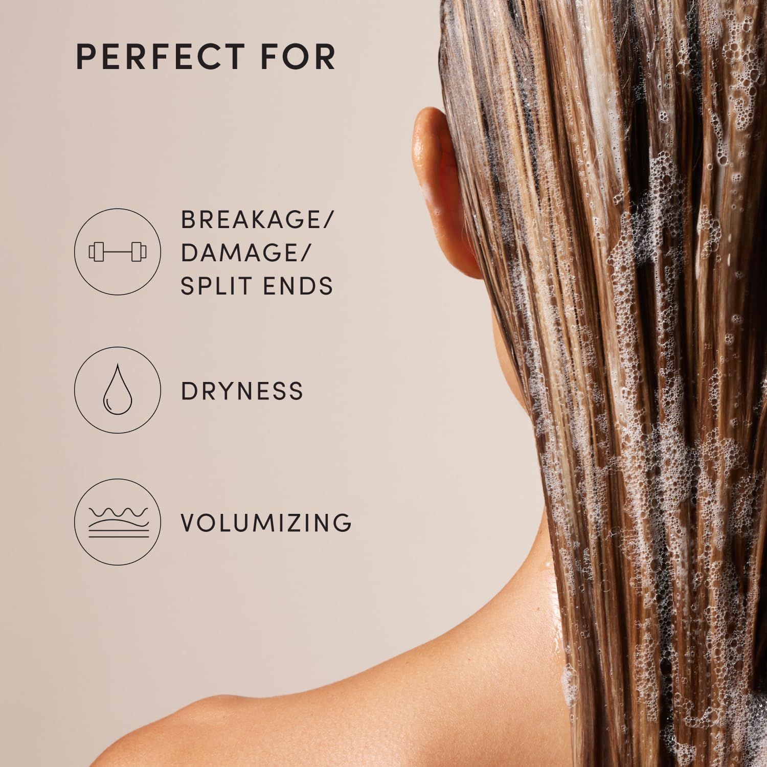 OUAI Fine Hair Shampoo Refill - Volumizing Shampoo for Fine Strands - Made with Biotin, Keratin & Chia Seed Oil - Strengthens, Nourishes & Thickens - Color-Safe & Sulfate Free Hair Care (32 Fl oz) OUAI uk supplements