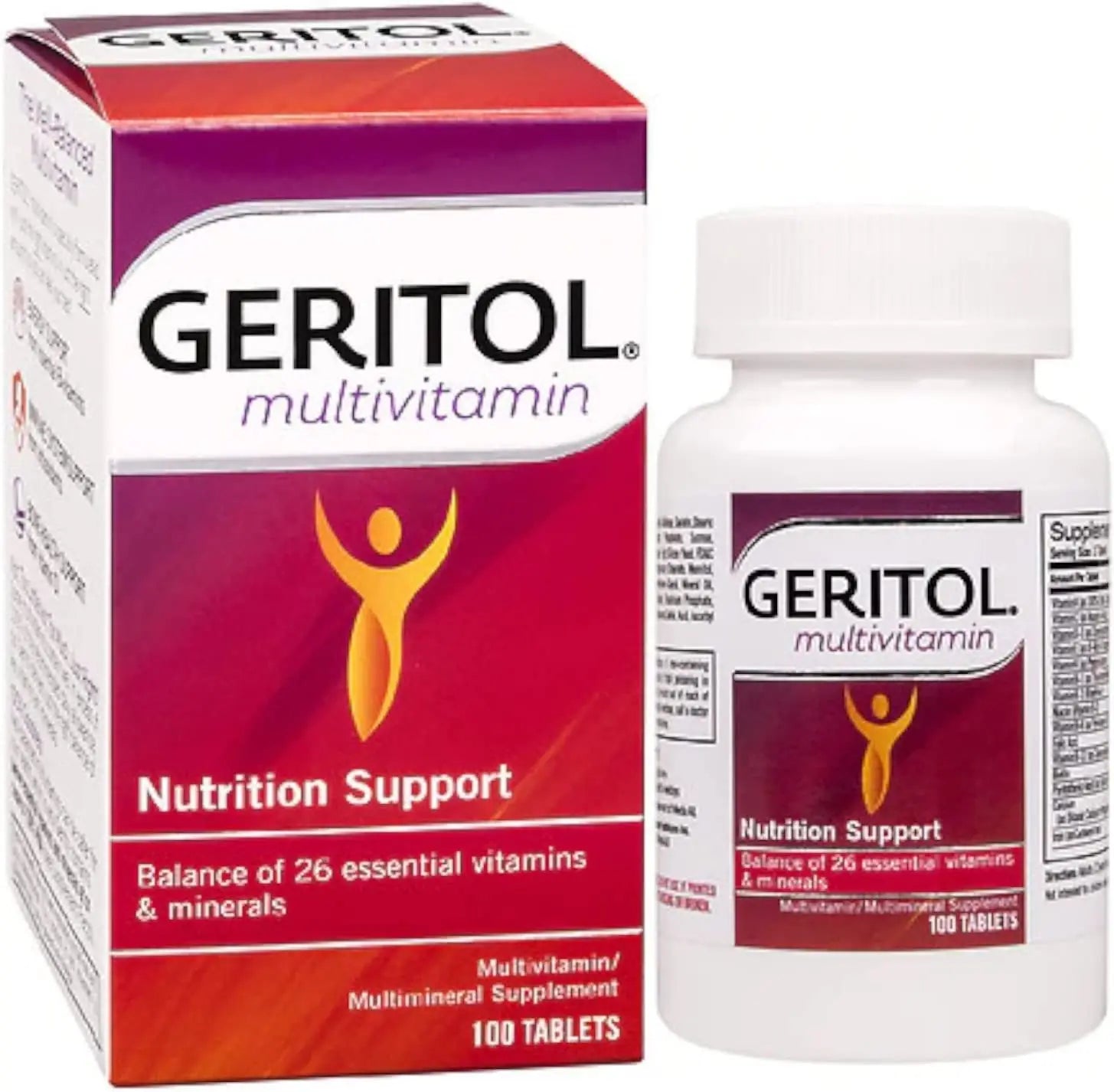 Geritol Complete Tablets 100 Tablets Geritol uk supplements