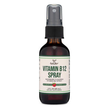 Vitamin B12 Sublingual Spray (2 Spray Dose of Vitamin 12 1000mcg, 3 Spray Serving Size Double Wood Supplements uk supplements