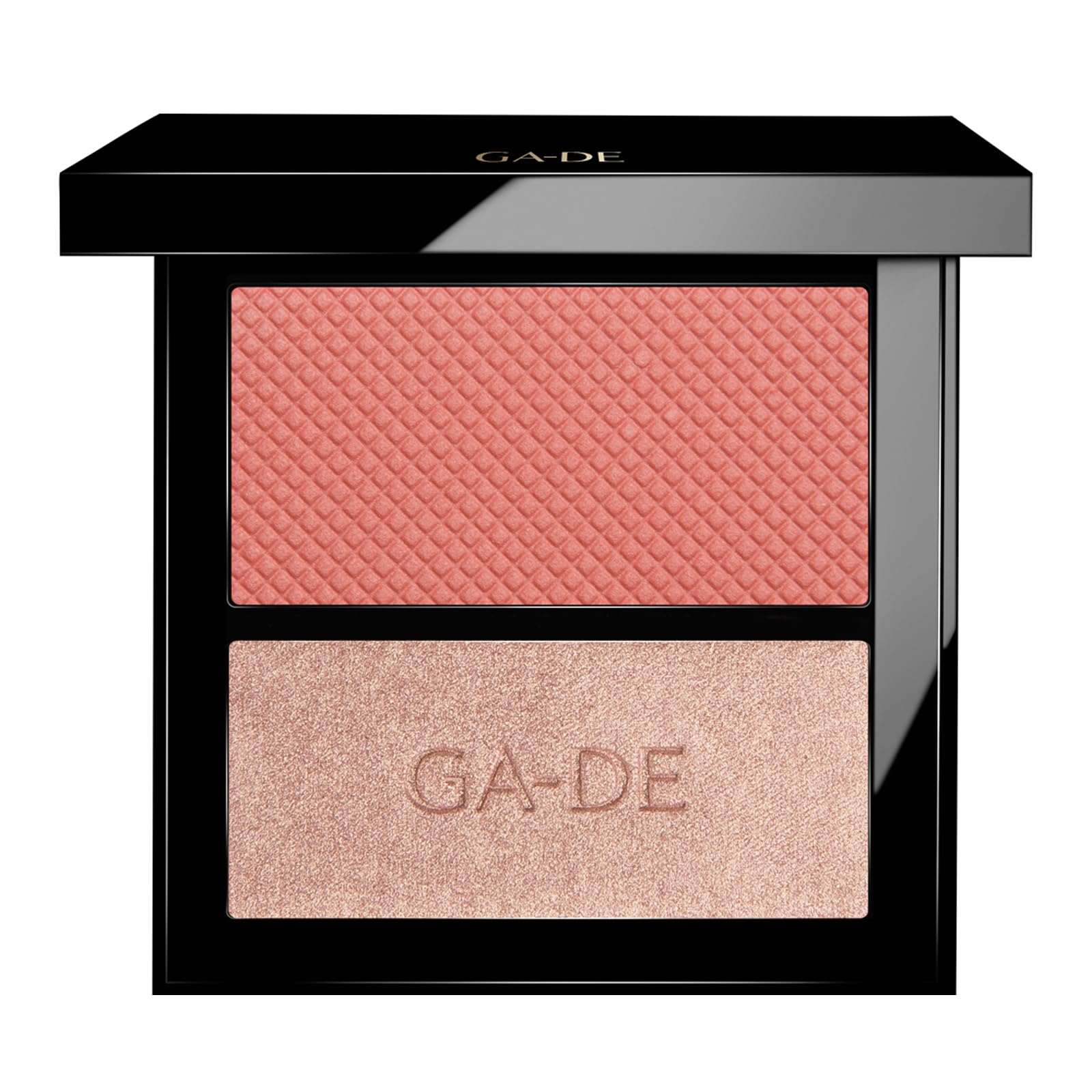 GA-DE Velveteen Blush and Shimmer Duet, 50 - Formulated with Micronized Pearls and Pigments for Sculpting Face and Décolleté - Paraben-Free - 0.26 oz GA-DE uk supplements