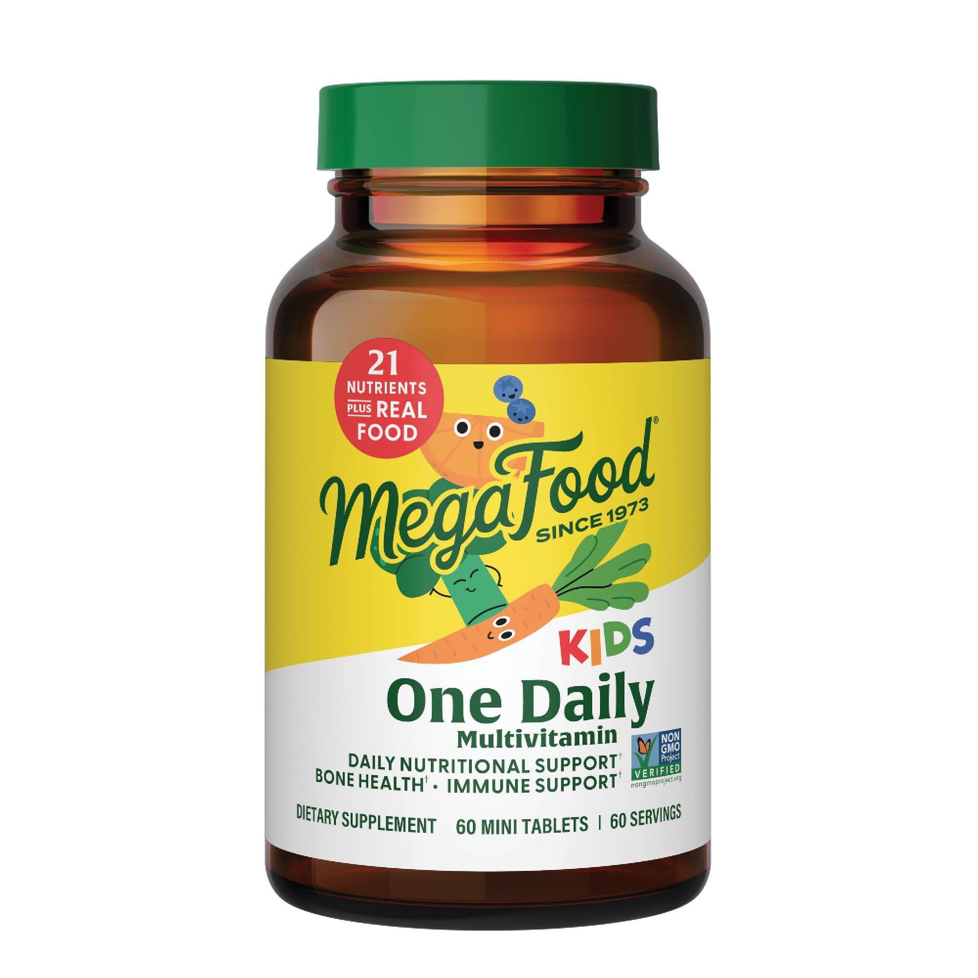 MegaFood Kids One Daily Multivitamin - Convenient Mini Multivitamin for Kids - with Zinc, Vitamins C, B & D MegaFood uk supplements