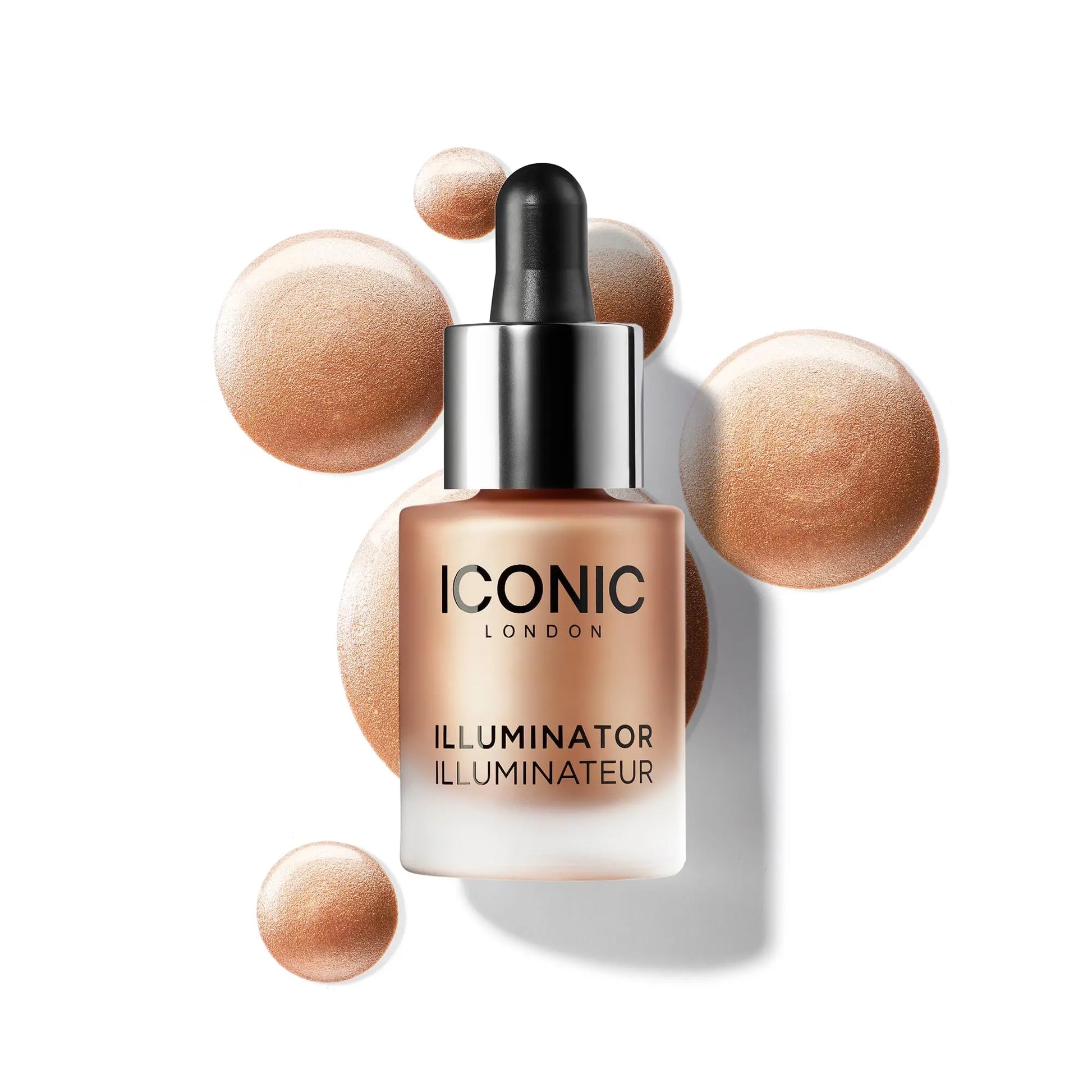 ICONIC LONDON Illuminator | Liquid Highlighting Drops for a Radiant Glow, Cruelty-Free, Vegan Makeup, Original (Champagne Shimmer) 0.45 Fl oz ICONIC LONDON uk supplements