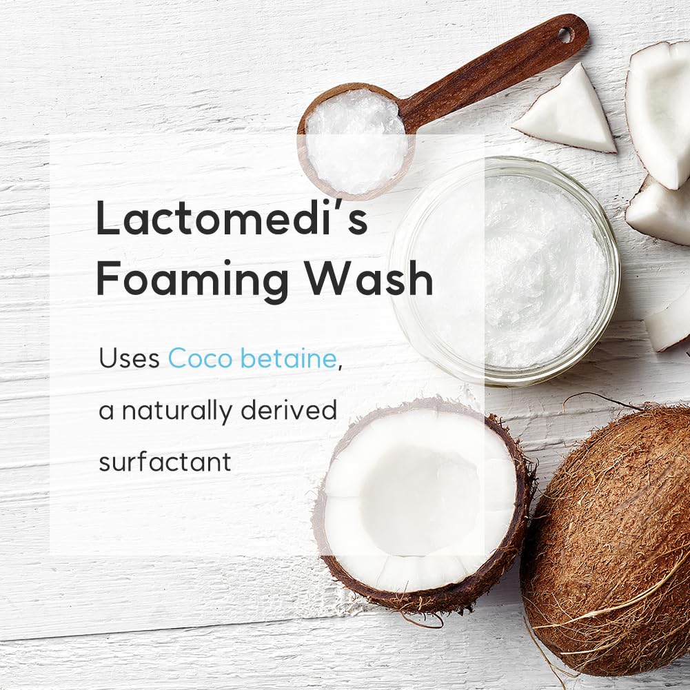 LACTOMEDI Feminine Foaming Wash | Gentle Foam Cleanser for Intimate Hygiene | pH-Balanced Formula LACTOMEDI uk supplements