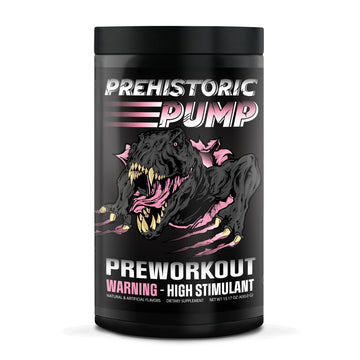 Natty Labs Prehistoric Pump Pre Workout - Preworkout Energy Supplement · 300mg Caffeine Natty Labs uk supplements
