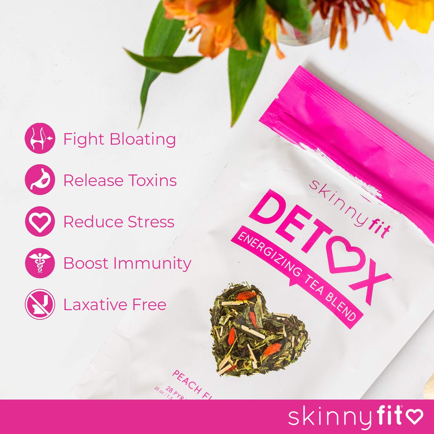 SkinnyFit Detox Tea: All-Natural, Laxative-Free, Supports A Healthy Weight SkinnyFit uk supplements