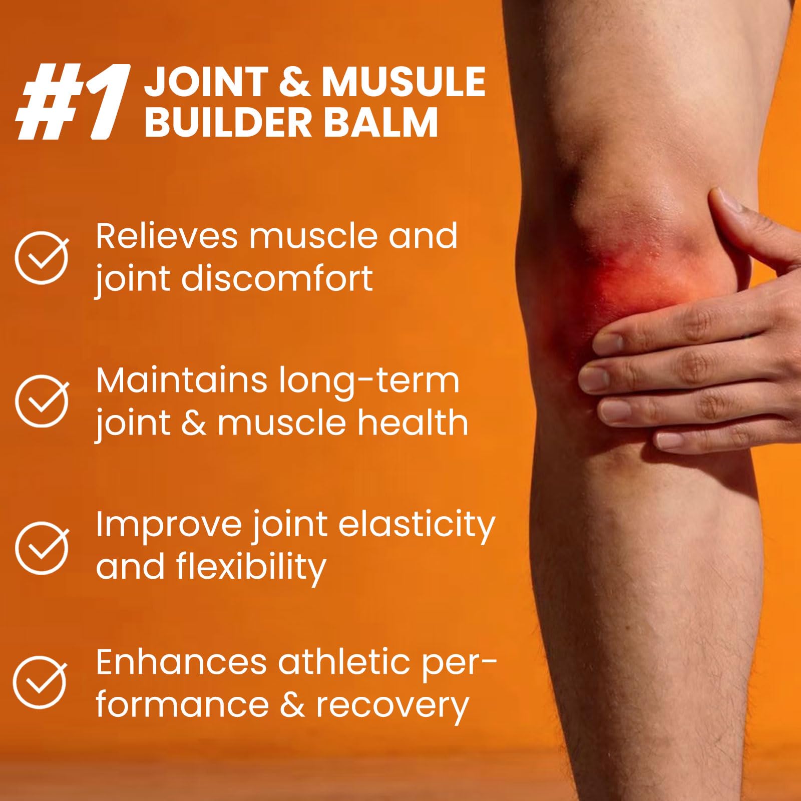 Norse Organics Official Muscle and Joint Balm, Muscle and Joint Builder Balm | Comfrey Oil, Beeswax, Arnica Oil, Jojoba Oil, Sea Buckthorn Extract, for Knee/Elbow/Shoulder/Back/Neck (1 PCS) Norse Organics Official uk supplements