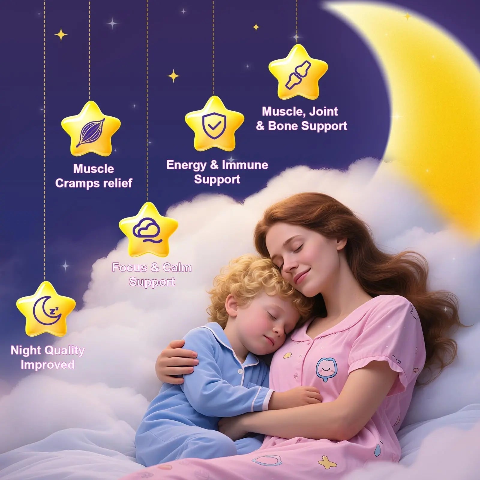 Elysx Kids Methylated Multivitamin Chewable & Liposomal Magnesium Glycinate 400mg Gummies, Immune & Brain, Muscle & Relax Elysx uk supplements