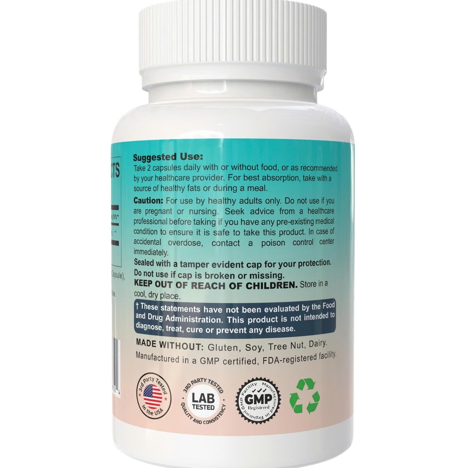 NMN Supplement 1000mg Pure - Liposomal NMN for NAD+ Supplement, Tested in USA, 60 Capsules THEREXA uk supplements