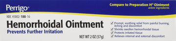 Hemorrhoidal Pain Relief Ointment Generic for Preparation H 2 oz (57g) Per Tube, 2 Ounce (Pack of 3) PERRIGO PHARMACEUTICALS Company uk supplements