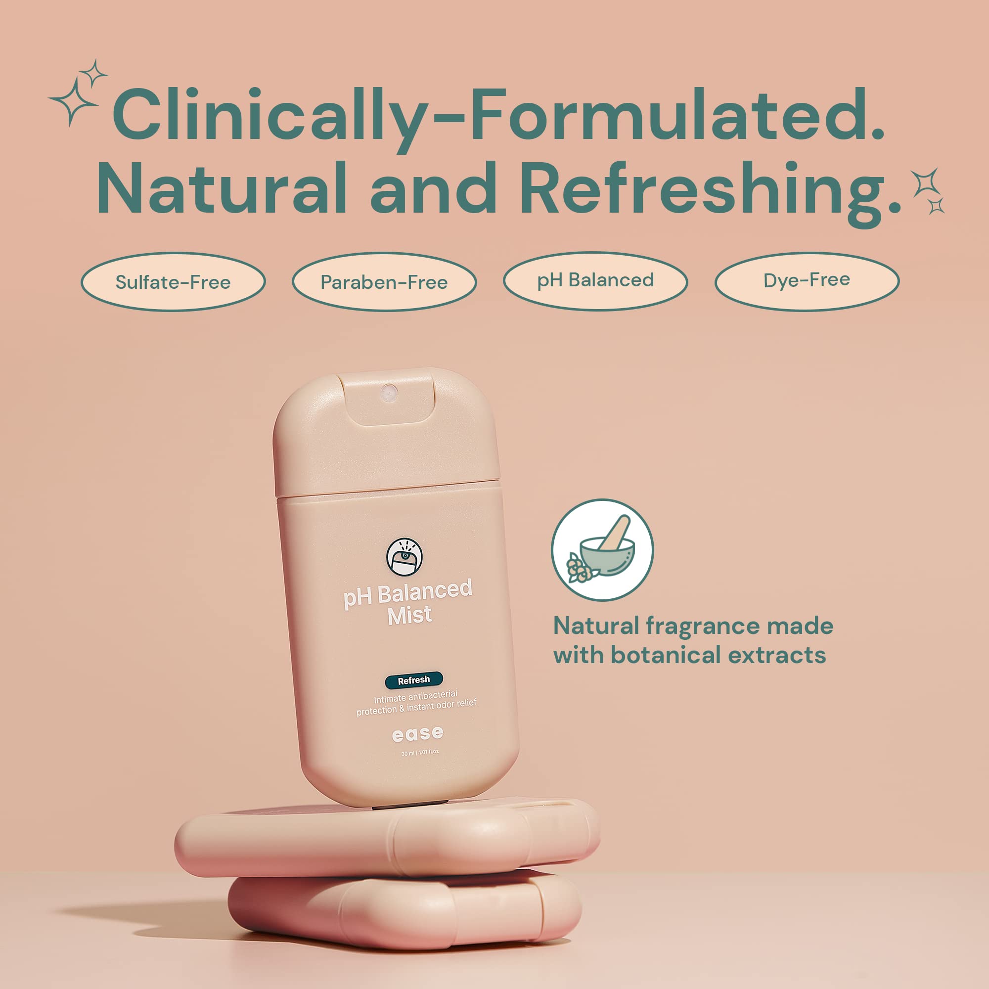 Ease Intimate Soothing pH-Balanced Mist for Feminine Itching and Discomfort Relief Ease uk supplements