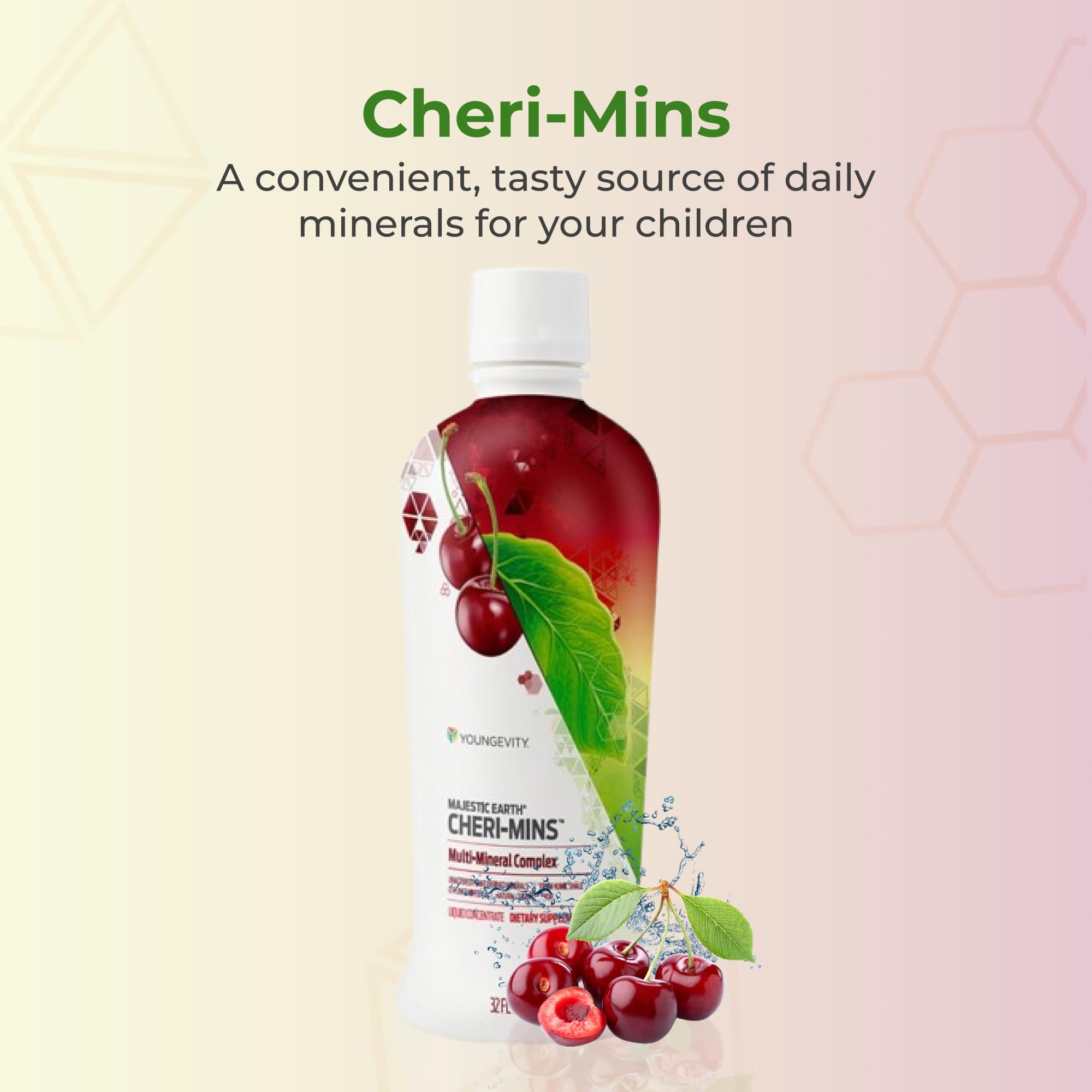 Youngevity Cheri-Mins™ Plant Derived Liquid Minerals - Great Tasting Formula - 77+ Natural Unaltered Trace Minerals - Colloidal Form Humic Shale (32 Fl Oz) Youngevity uk supplements