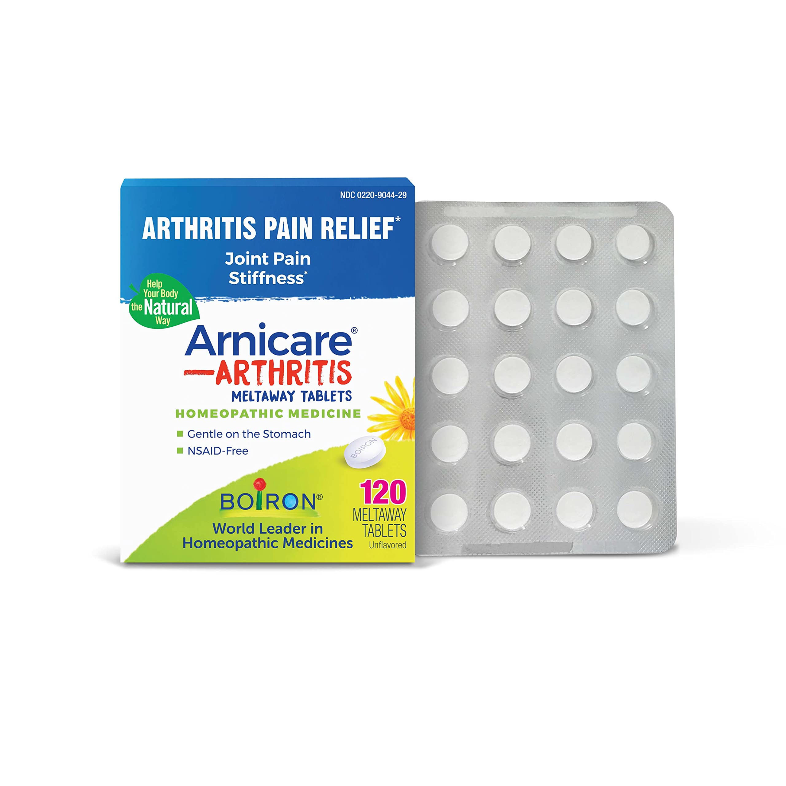 Boiron Arnicare Arthritis Tablets for Arthritis Pain Relief, Joint Soreness, and Rheumatic Pain - 120 Count Boiron uk supplements
