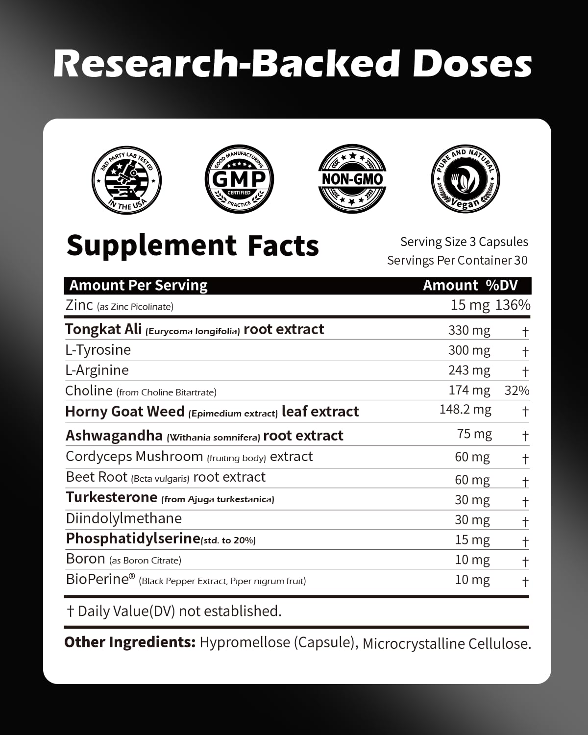 PickYouth Synergy-T Booster Supplement for Men, Total Male Performance, Liposomal Absorption System, 100% Transparency with Ashwagandha, DIM PickYouth uk supplements