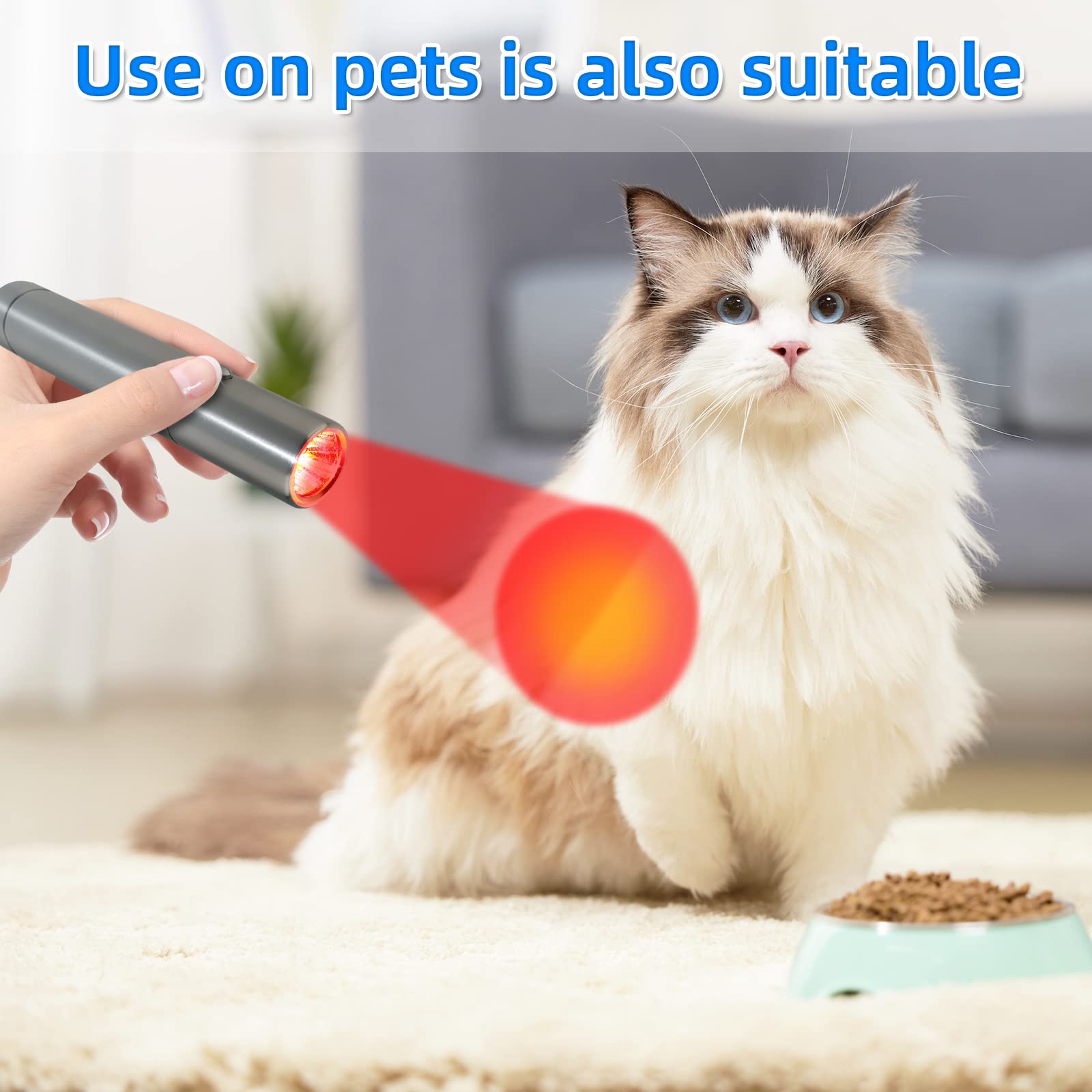 TherapSky Red Light Therapy Device w/Built-in Battery, Infrared Red Light Therapy Wand therapsky uk supplements