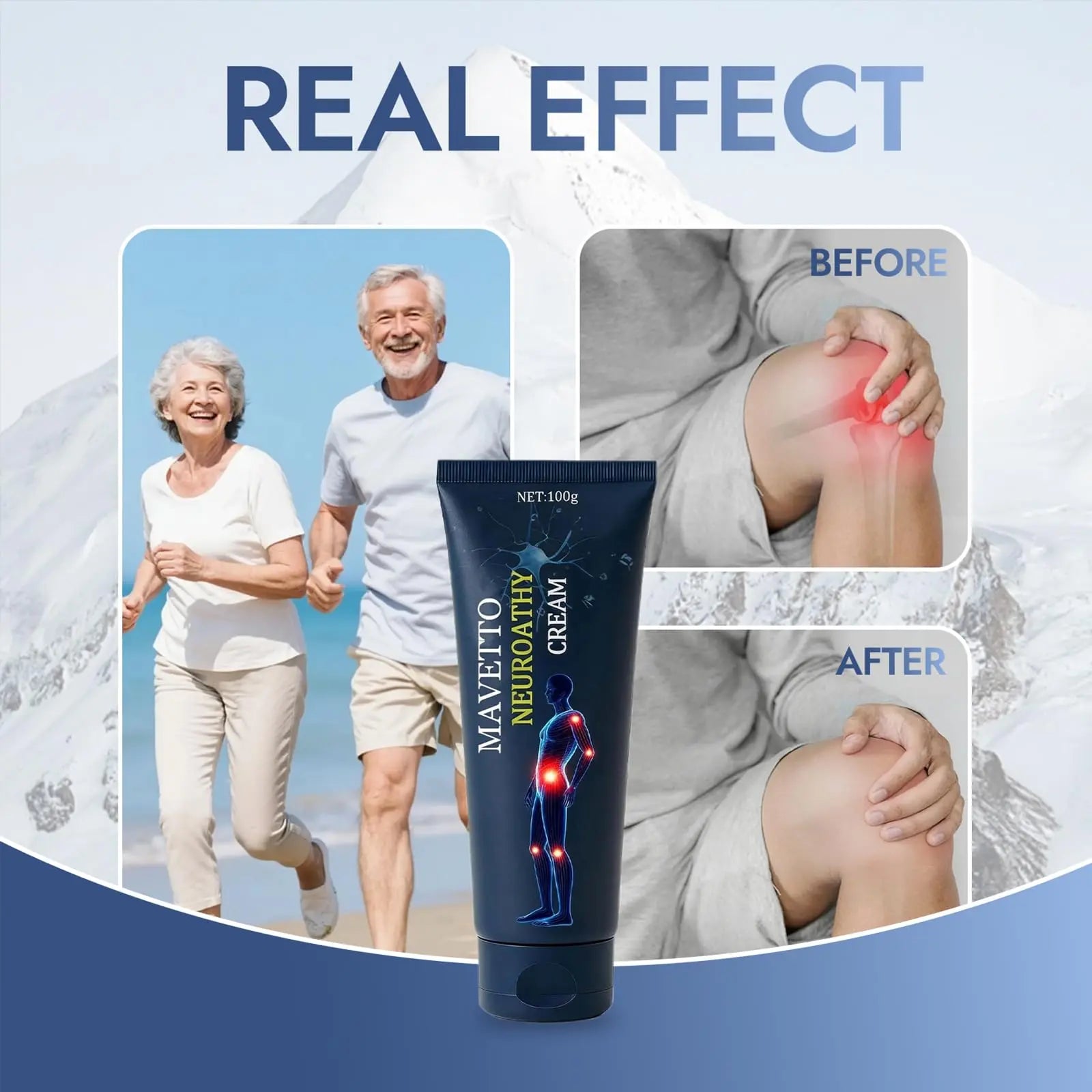 ReviveNerve Capsacare Neuropathy Relief Cream, Fast-Absorbing Soothing Cream with Capsaicin, Arnica, Menthol, MSM & Glucosamine for Feet, Hands, Legs, Muscles, Joints and Back (2pcs) ReviveNerve uk supplements