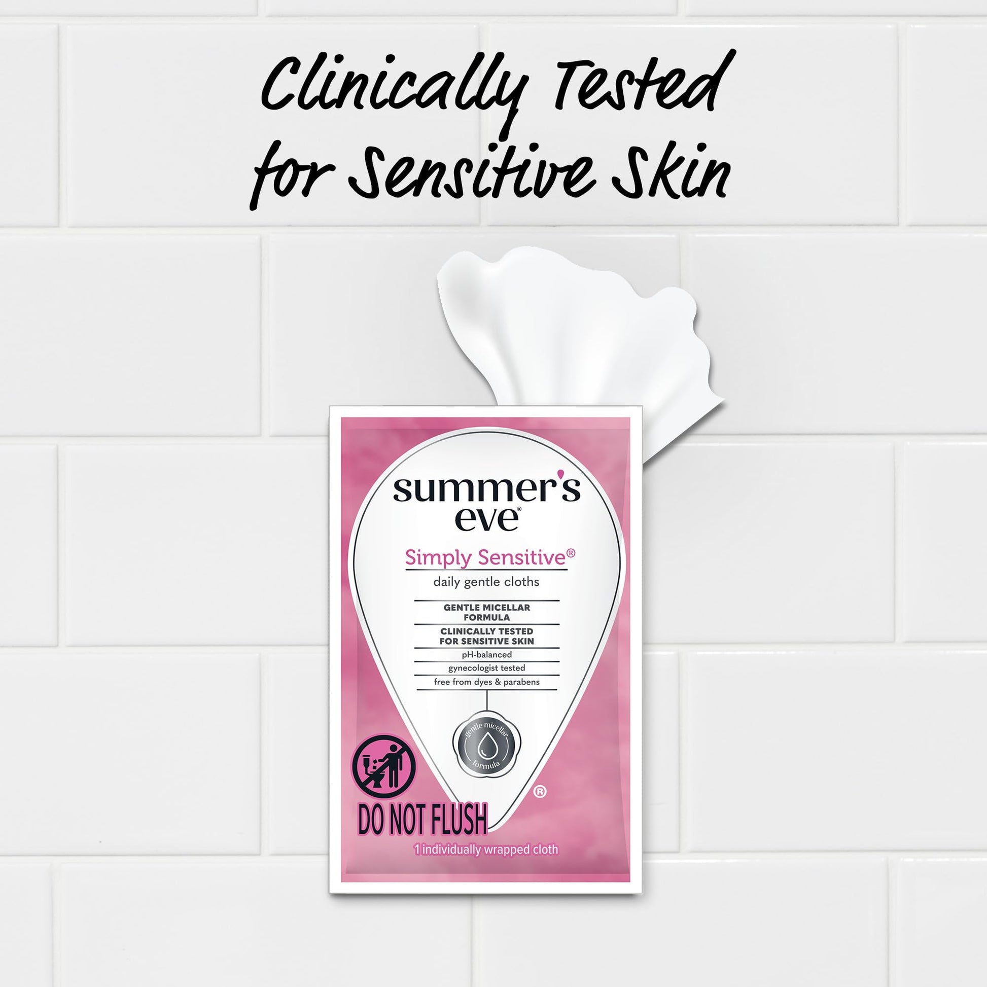 Summer's Eve Feminine Wipes, Simply Sensitive, 5 Count Trial & Travel Size, 24 Pack Summer's Eve uk supplements