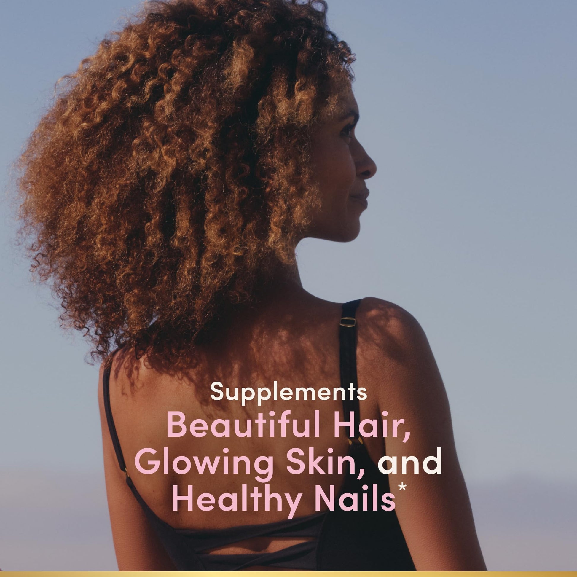 Nature's Bounty Optimal Solutions Hair, Skin & Nails with Biotin and Collagen, Citrus-Flavored Gummies Vitamin Supplement, 2500 mcg, 80 Ct, 40 Total Servings Nature's Bounty uk supplements