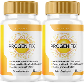 rize labs (2 Pack) Progenifix Weight Loss Supplement, Progenifix Capsules Total Body Wellness rize labs uk supplements