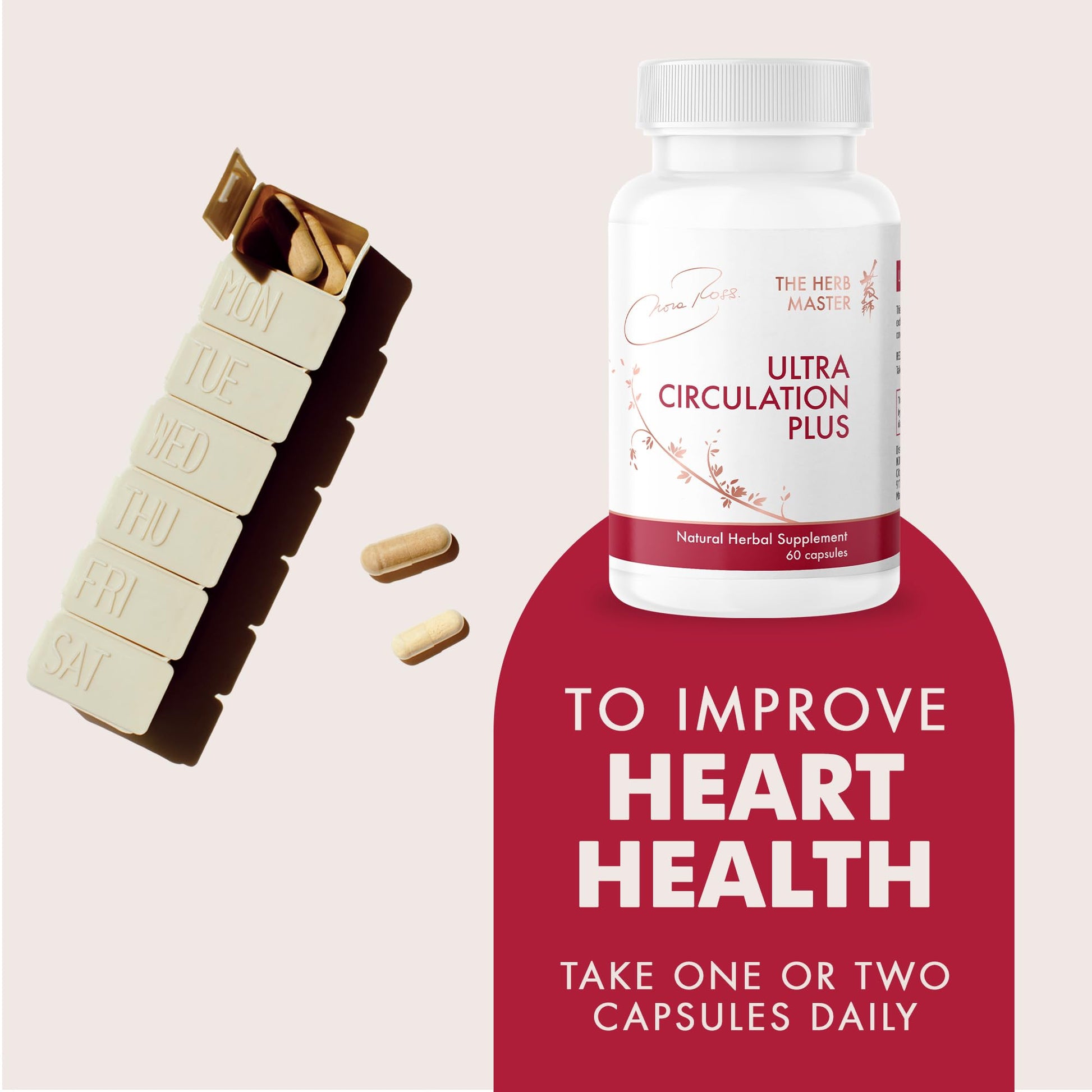 Nora Ross Ultra Circulation Supplements – Healthy Nitric Oxide Supplements for Men & Women – Healthy Heart and Blood Flow Support – Nitric Oxide Booster Supplement – 60 Capsules Nora Ross, Inc. uk supplements