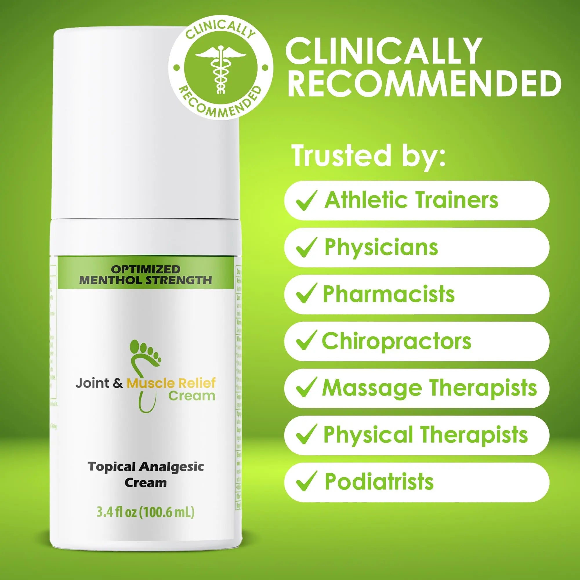 Gout and You Extra Strength Optimized Menthol Joint Discomfort Relief Cream for Joint Flare-Ups, Tendon, Muscle Ache - Fast Acting Joint Discomfort Relieving Rub with 19 Ingredients Gout and You uk supplements