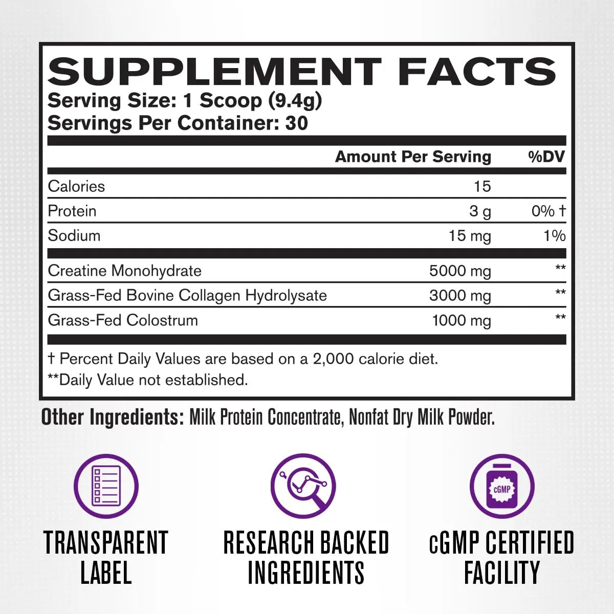 Jacked Factory Creatine for Women - Creatine Monohydrate with Collagen + Colostrum to Support Workout Performance, Lean Muscle Growth, Healthy Hair, Skin, Jacked Factory uk supplements