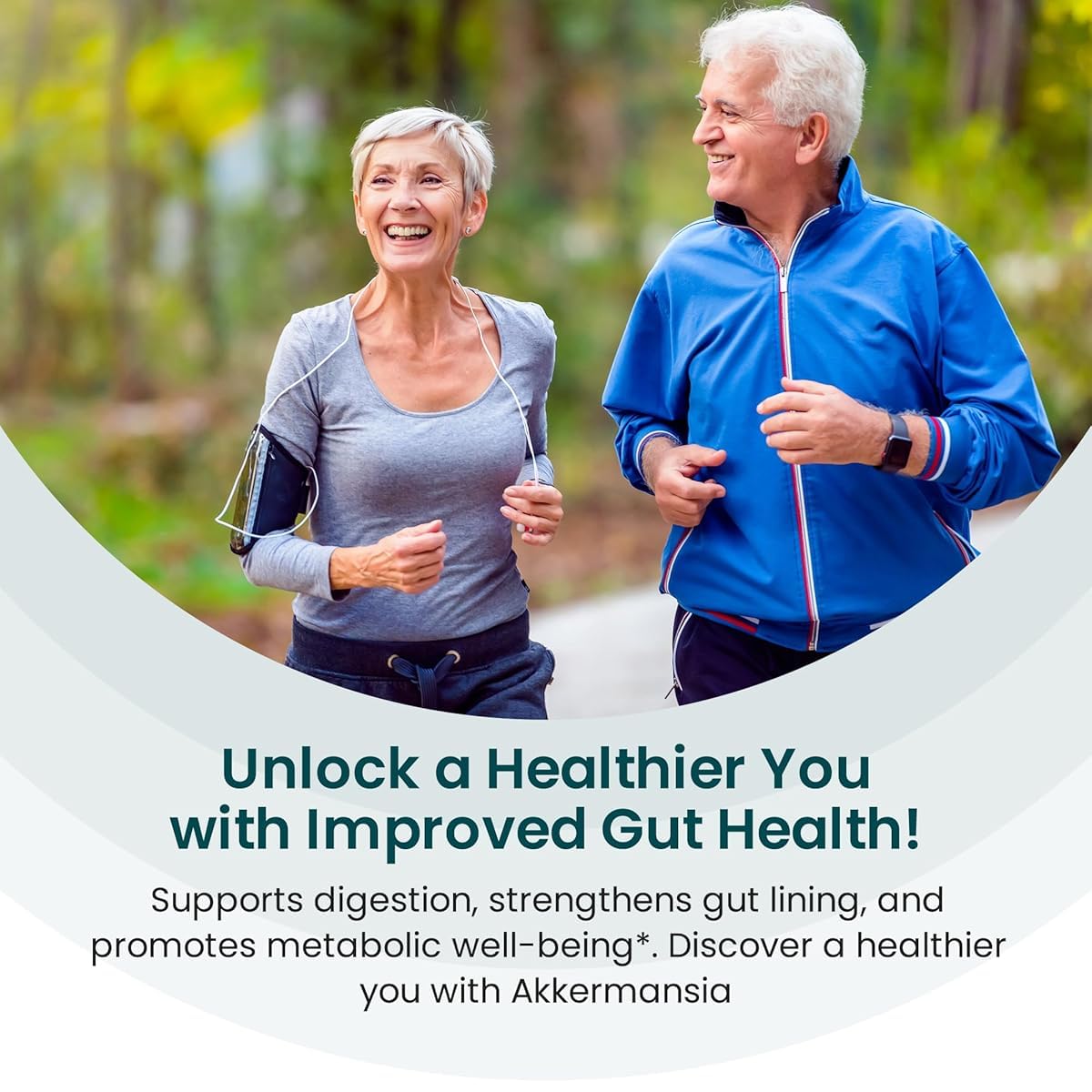UpNourish Probiotics for GLP-1 Support, 5 Billion TFU Akkermansia Muciniphila for Digestive Health, Leaky Gut, Immunity and Metabolic Health, Prebiotics and Probiotics for Women and Men, 60 Capsules UpNourish uk supplements