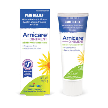 Boiron Arnicare Ointment for Relief of Joint Pain, Muscle Pain, Muscle Soreness, and Swelling from Bruises or Injury - Non-greasy and Fragrance-Free - 1 oz Boiron uk supplements