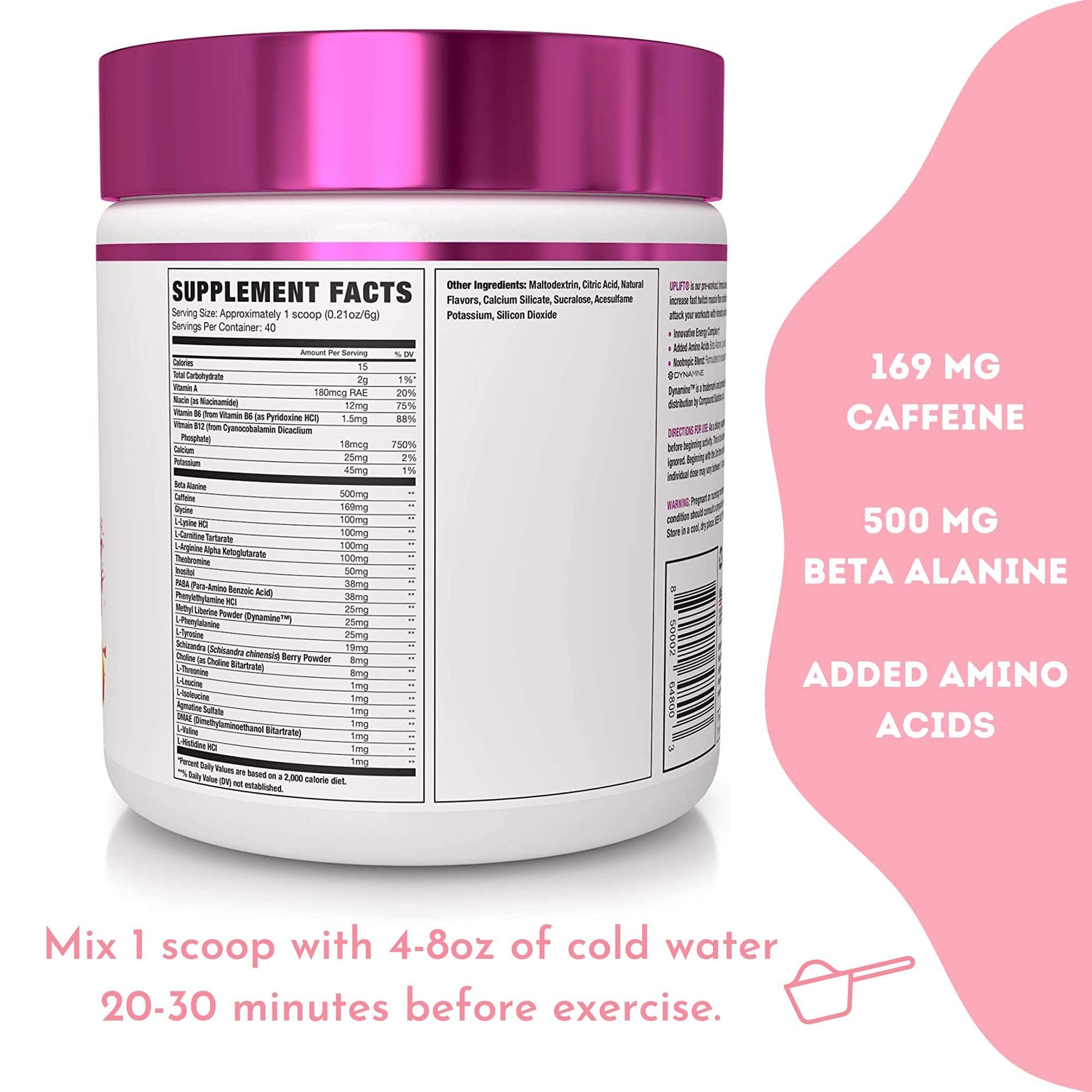 NLA for Her Pre/Post Workout Stack (Includes Her Whey Chocolate Éclair and Uplift Pre NLA for Her uk supplements