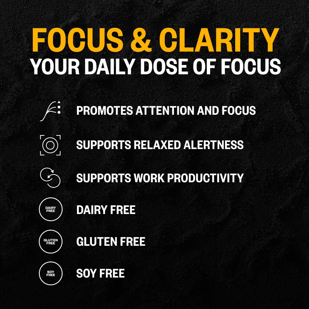 ONNIT Alpha Brain Black Label Capsules, IGEN Non-GMO Tested Citicoline Brain Supplement for Concentration and Memory, Lion’s Mane, Lutemax Lutein, L Theanine and Mucuna Pruriens, 80 Count ONNIT uk supplements