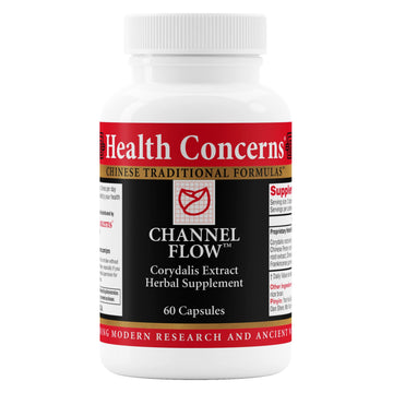 Health Concerns Channel Flow – Muscle Relaxation & Pain Support Supplement for Men & Women – Corydalis Root Extract – Chinese Herbal Formula for Headaches, Joint & Menstrual Discomfort – 60 Capsules Health Concerns uk supplements