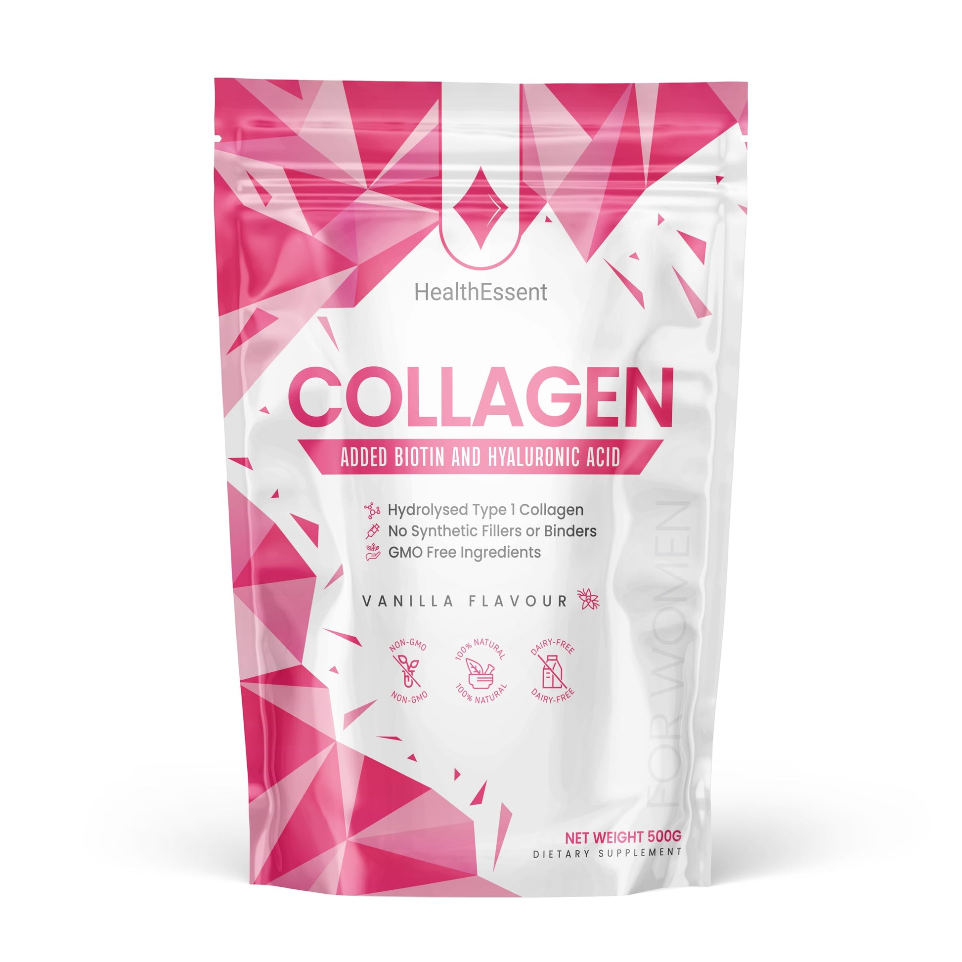 Collagen Powder for Women with Added Biotin and Hyaluronic Acid, Colageno for Women Lidoque uk supplements