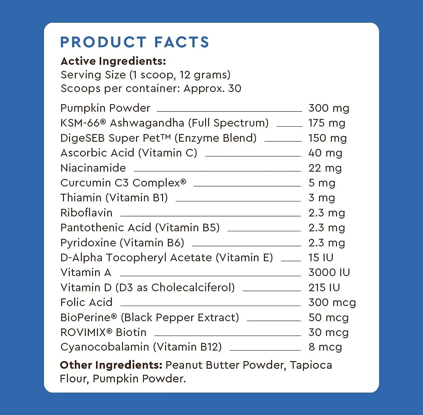 Infinite Pet Life Ultimate Multi-Function Peanut Butter Dog Vitamin Powder | 12.7 oz | All-Inclusive Dog Vitamins and Supplements Infinite Pet Supplements uk supplements