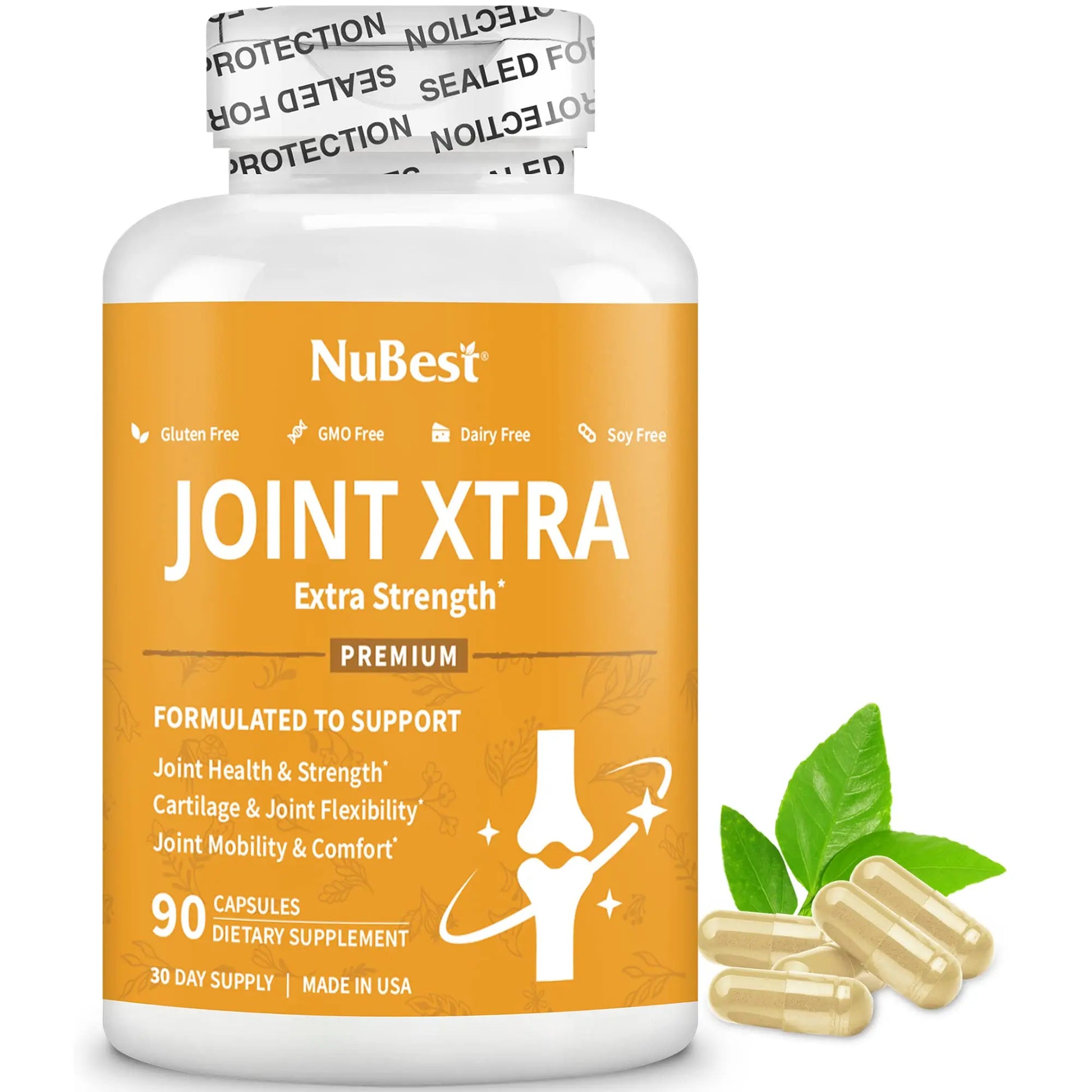 NuBest Joint Xtra - Joint Support Supplement | Joint Health Formula with Triple Joint Strength - Glucosamine, Chondroitin, Turmeric, MSM | 1 Month Supply NuBest uk supplements