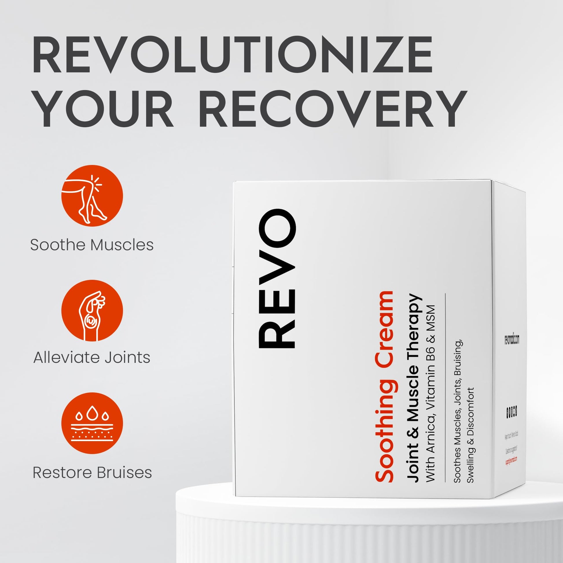 REVO Arnica Joint Muscle Cream REVOMADIC uk supplements
