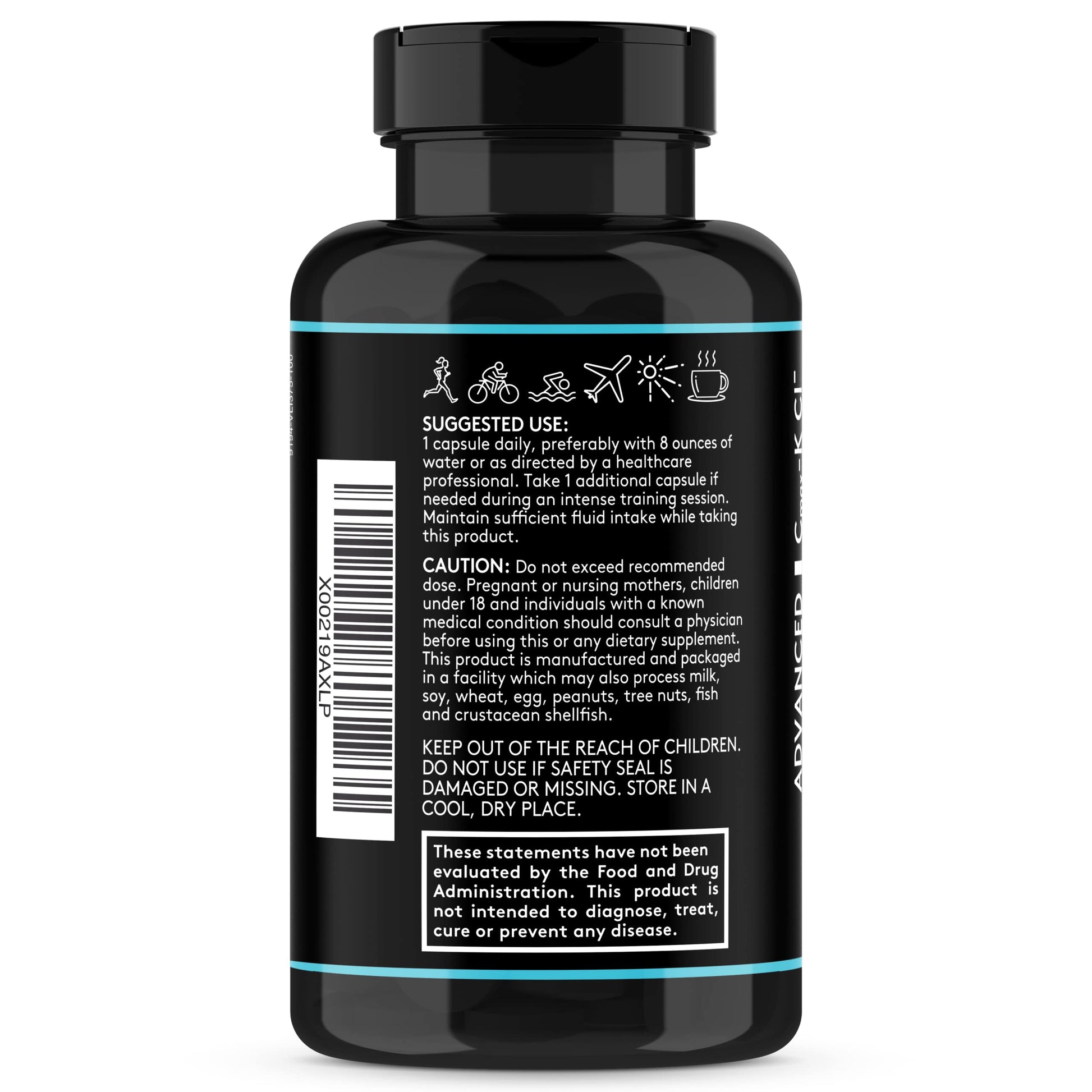 Complete Electrolyte Supplement Pills High Absorption | Cmax Potassium Youth & Tonic uk supplements