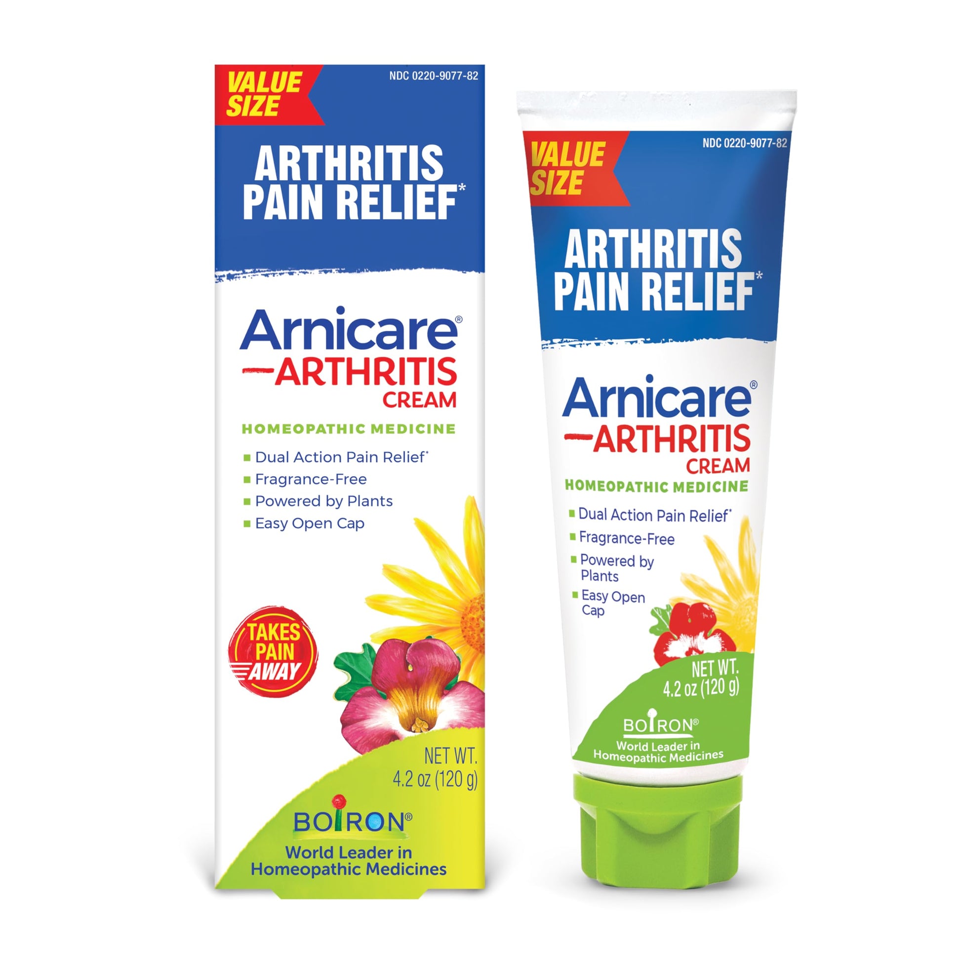 Boiron Arnicare Arthritis Cream for Pain Relief of Knees, Hands, Wrists, Elbows, Joints & Muscles – Quickly Absorbed & Fragrance-Free – 4.2 oz Boiron uk supplements