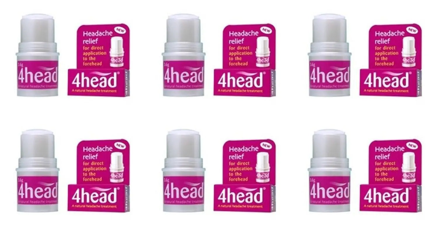 Dendron 4Head Headache Treatment 3.6.g - Pack of 6 Dendron uk supplements