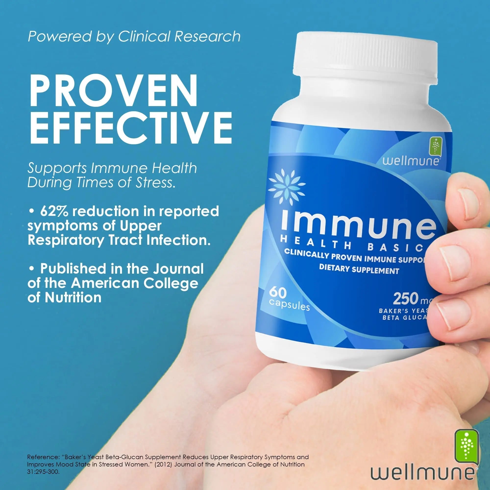 Immune Health Basics Ultra Strength Immunity - Clinically Proven Immune Support - Wellmune Highly Purified Beta Glucan - Gluten-Free, Non-allergenic Immune Health Basics uk supplements