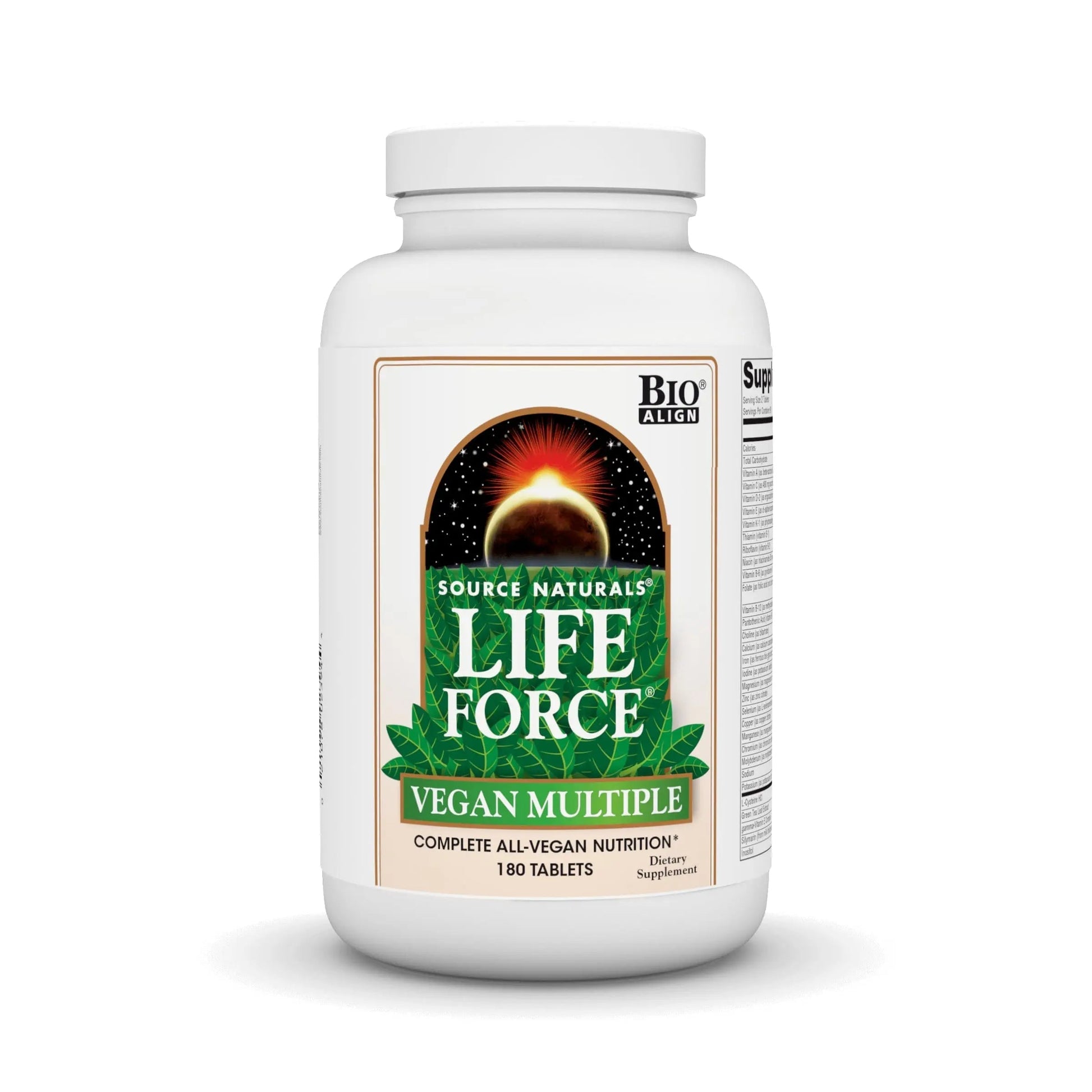 Source Naturals Vegan True Vegan Force Multiple, Advanced Energy Formula for Vegans* - 180 Tablets Source Naturals uk supplements