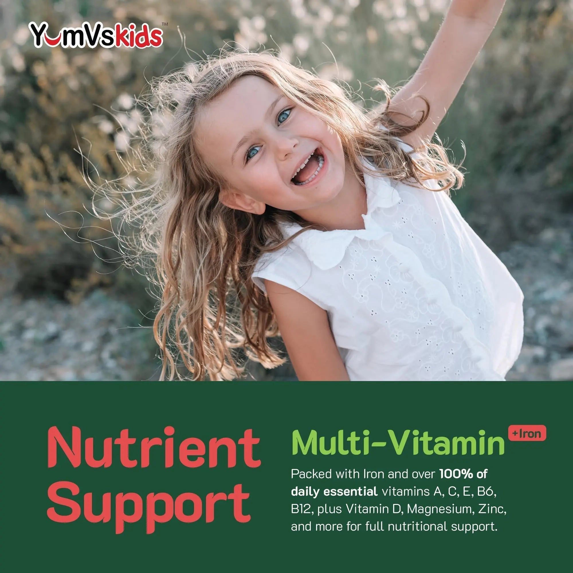 YUM-V'S Probiotics & Multivitamin Bundle for Kids – Probiotic with Prebiotic Fiber Chocolate Bears + Multivitamin & Multimineral with Iron Chewables – Digestive, Immune & Overall Health Support YUM-V'S uk supplements