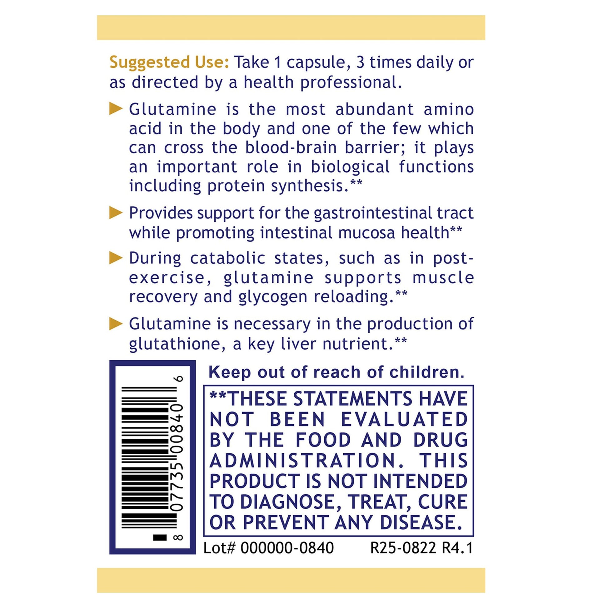 Premier Glutamine by Premier Research Labs --100 caps Premier Research Labs uk supplements