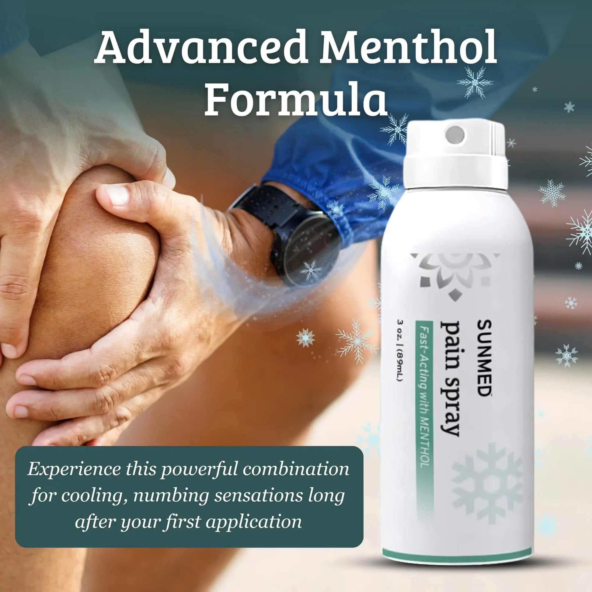 SUNMED Hemp Oil Menthol Spray for Discomfort Soothing & Recovery – Fast-Absorbing, Cooling Topical Formula for Aches, Tension & Muscle Relief – Convenient Spray, Easy Application SUNMED uk supplements