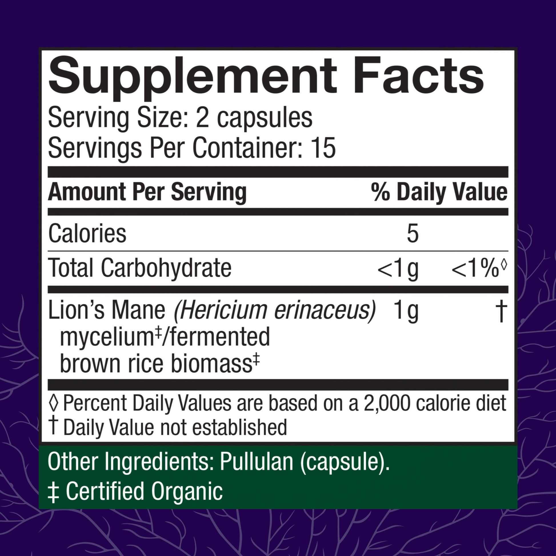 Host Defense Mushrooms Lion's Mane - Brain Health Support Supplement for Focus & Memory Function - Immune & Nervous System Support Supplement- 30 Capsules Host Defense uk supplements